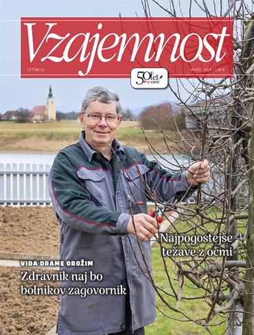Izšla je marčevska revija Vzajemnost.