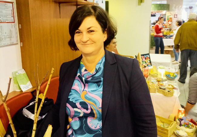 Marjeta Maruša Kerč, direktorica Doma starejših občanov Ljubljana Bežigrad: »Ne glede na spremembe nam ostaja v ospredju vedno dobrobit človeka.« (Foto: Vlado Kadunec)