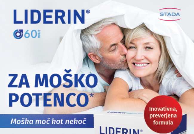 Liderin® je vsebuje naravne sestavine, ki podpirajo spolno zmogljivost za doseganje užitka pri spolnosti.