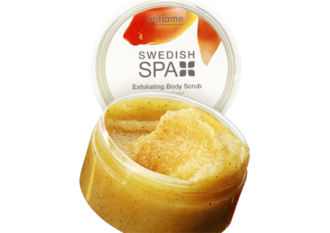 Swedish Spa piling za telo. (foto: Oriflame)
