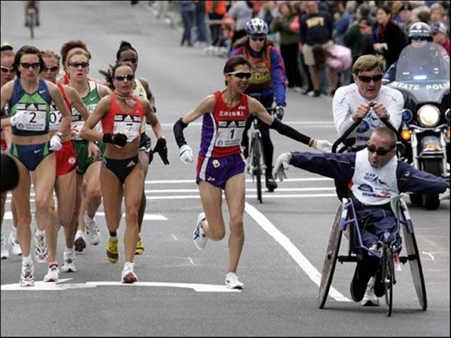 Dick in Rick Hoyt. (foto: facebook)