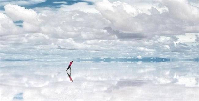 Naravno ogledalo, Bolivija (foto: www.boredpanda.com)