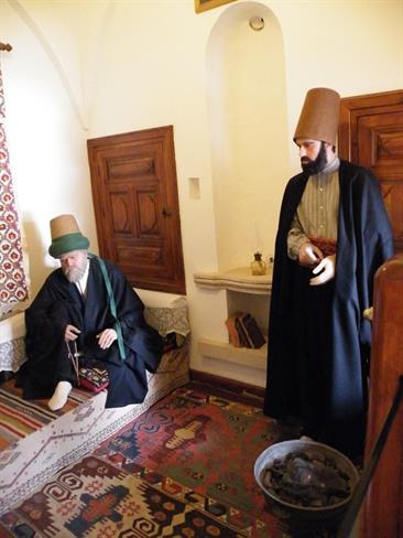Muzej Mevlana – prizor iz življenja dervišev.