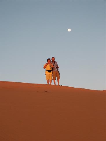 Erg Chebbi – sipine puščave Sahare. (foto: A.P.)