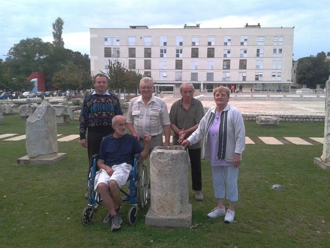 DOSOR-jevi stanovalci na hrvaškem morju. (foto: DOSOR)
