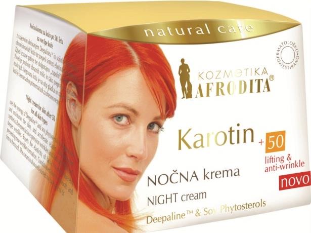 Karotin nočna krema 