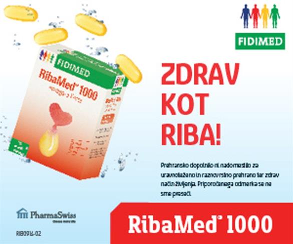 Ribamed - zdrav kot riba!