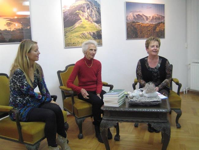 Jasmina Kozina Praprotnik, Helena Žigon in Milena Miklavčič. (foto: Milena Miklavčič)