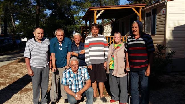 DOSORjevi stanovalci so letos letovali v Zadru. (foto: DOSOR)