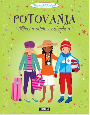Potovanja, knjiga z nalepkami (foto: založba Učila)