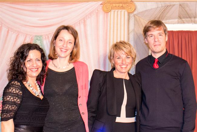 Darja Švajger, Jana Babšek, Romana Krajnčan, Jaka Pucihar. (foto: Lojze Krajnčan)