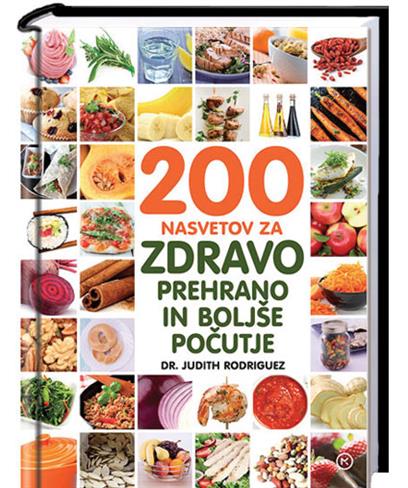 200 za zdravo prehrano in boljše počutje, založba Mladinska knjiga