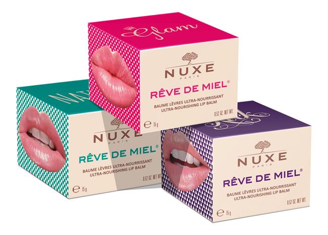 Rêve de Miel® Izjemno hranilen balzam za ustnice je letos na voljo v 3 novih omejenih izdajah.  