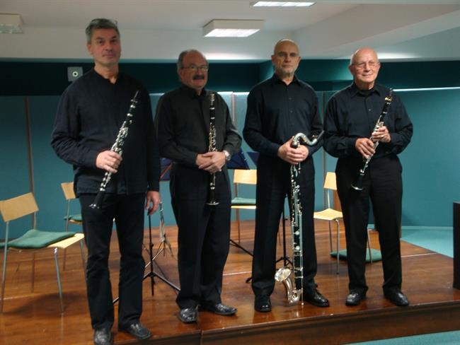 Kvartet klarinetov (foto: osebni arhiv)