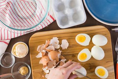 5 idej, kako lahko porabite trda kuhana jajca