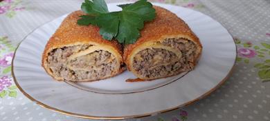 Mesni kaneloni po dunajsko