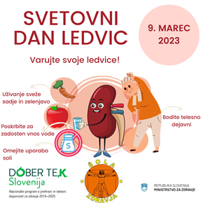 »Gremo vsi ven! Za zdrave ledvice, dušo in telo«