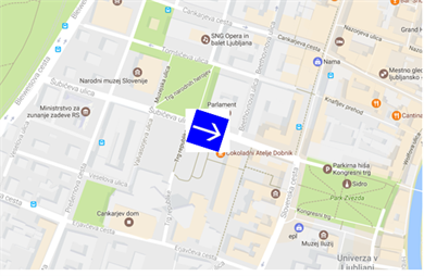 Zapora Šubičeve in Vodnikove ceste